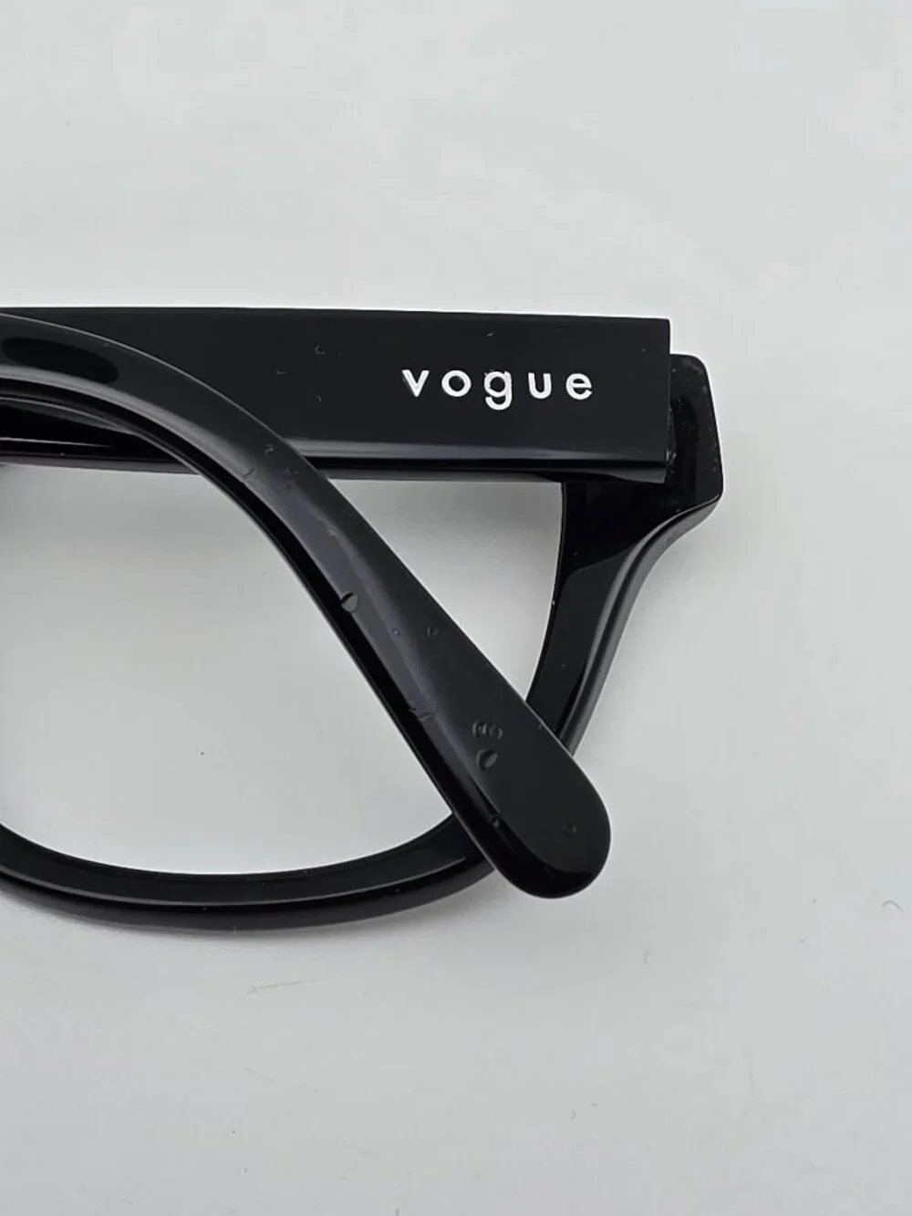 Vogue x Hailey Bieber VO5444-S W44/8G Black Sunglasses Frame w/ Case 52-18-135